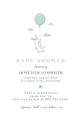 Bunny Shower - Invitación Para Baby Shower